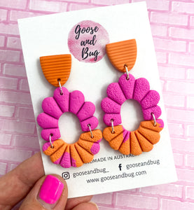 Full Speed - Scalloped Dangles