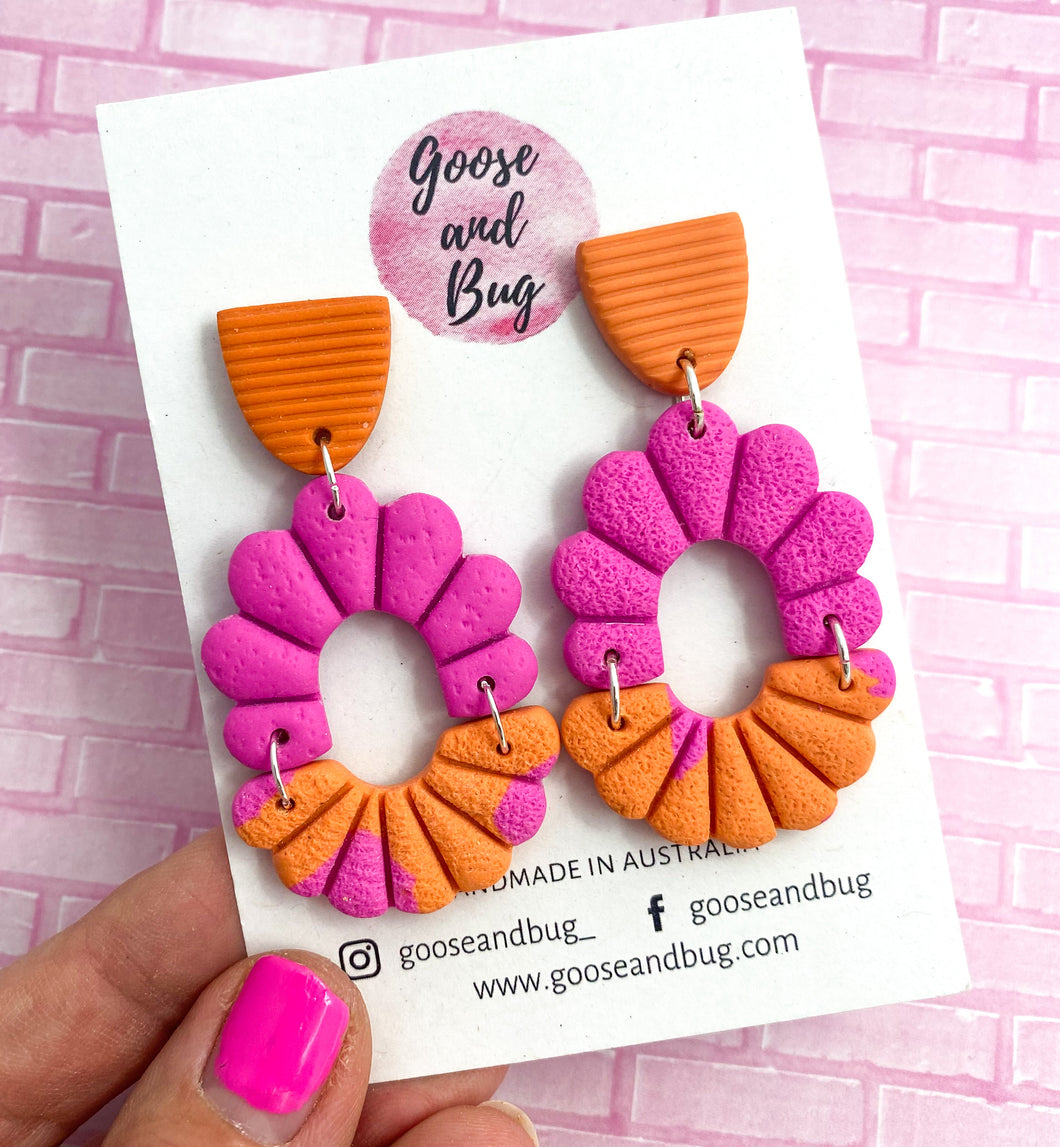 Full Speed - Scalloped Dangles