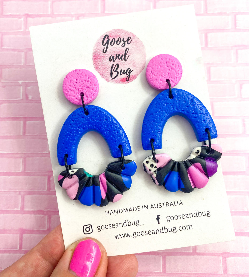 Kaleidoscope Clouds - Arch Dangles