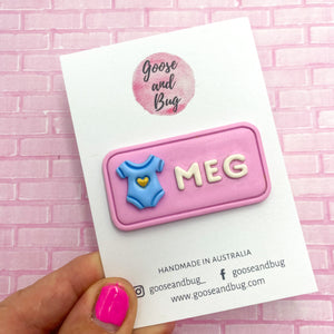 Name Badge - Baby theme (Choose your design)