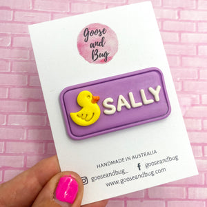 Name Badge - Baby theme