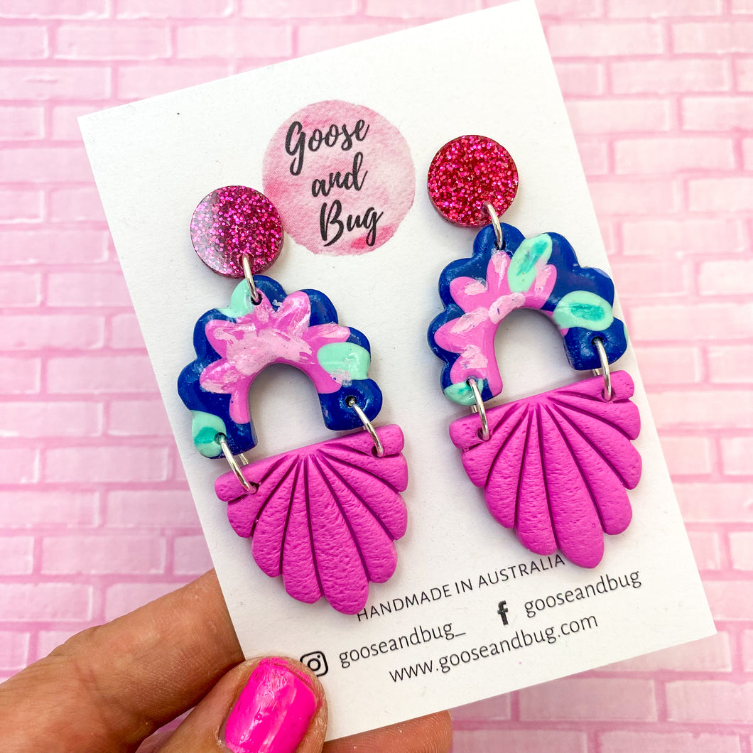 Feeling Angelic - Scalloped Dangles