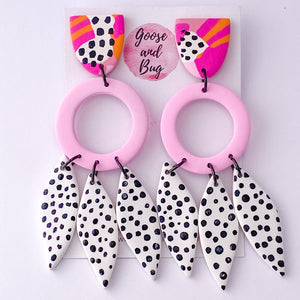 We Met In The Front Paddock - Statement Dangles